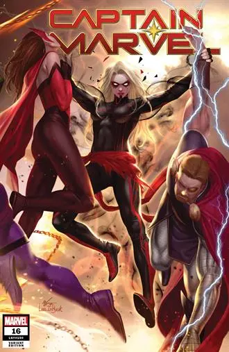 Captain Marvel #16 Inhyuk Lee Connecting Var 1