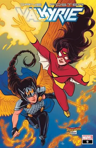 Valkyrie Jane Foster #9 Mok Spider-Woman Var 1