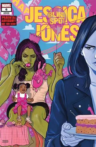 Jessica Jones Blind Spot #6 (Of 6) Simmonds Var 1