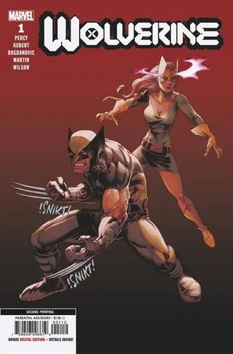 Wolverine #1 2Nd Ptg Var Dx 1
