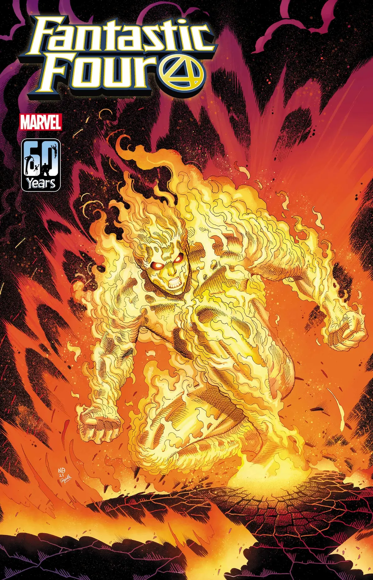 Fantastic Four #36 Bradshaw Var 1