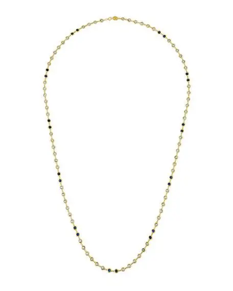 Frieda Rothman My Favorite Wrap Imperial Blue Necklace 36" 1