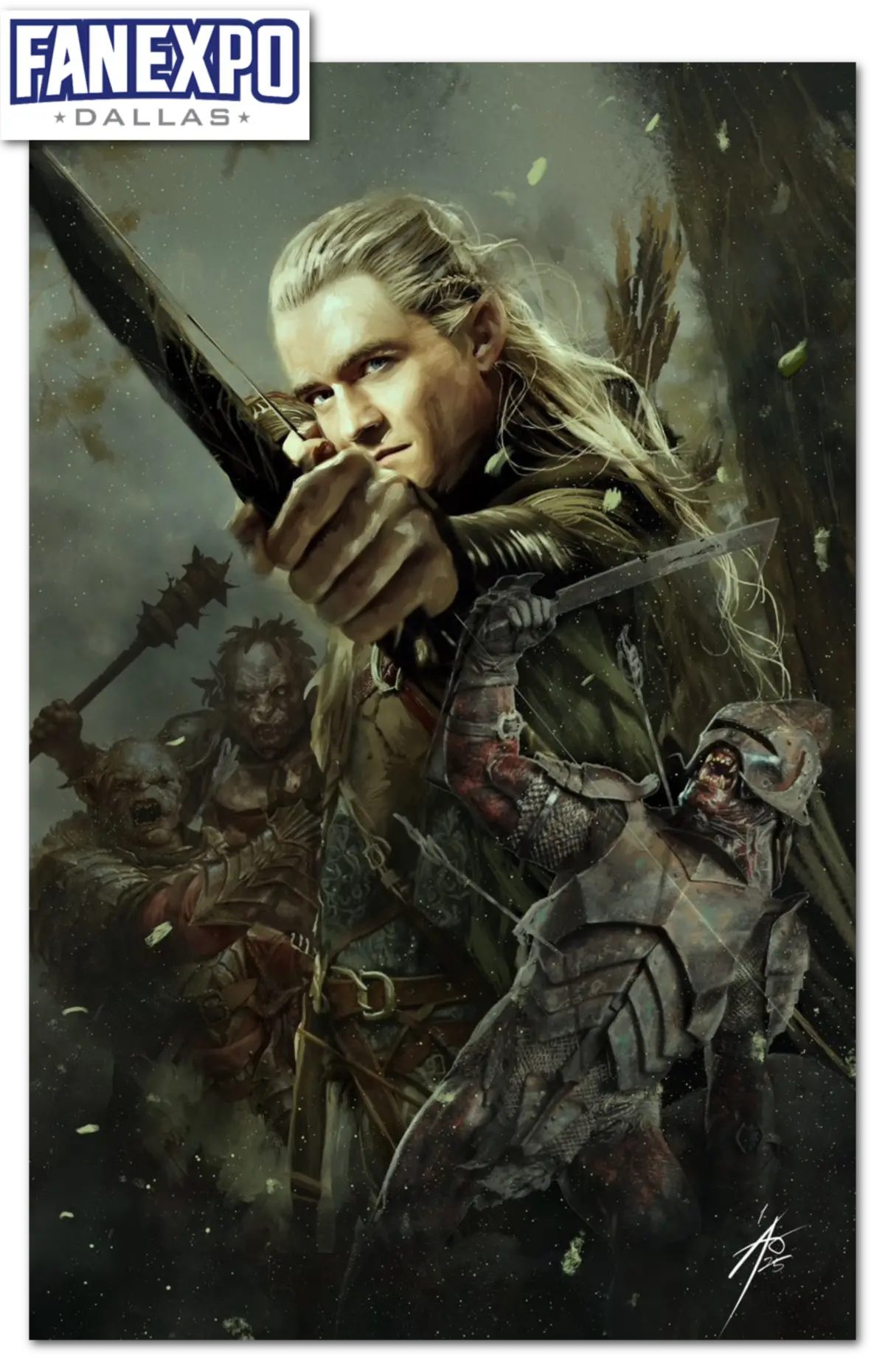 Fanexpo Dallas Orbit: J.R.R. Tolkien "Legolas" Virgin Rudy Ao Exclusive 1