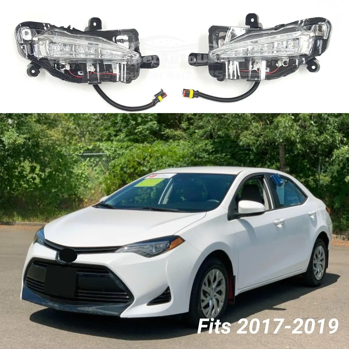 Fog Light - Daytime Running Light | Toyota Corolla L Xle Le (20-24) 1