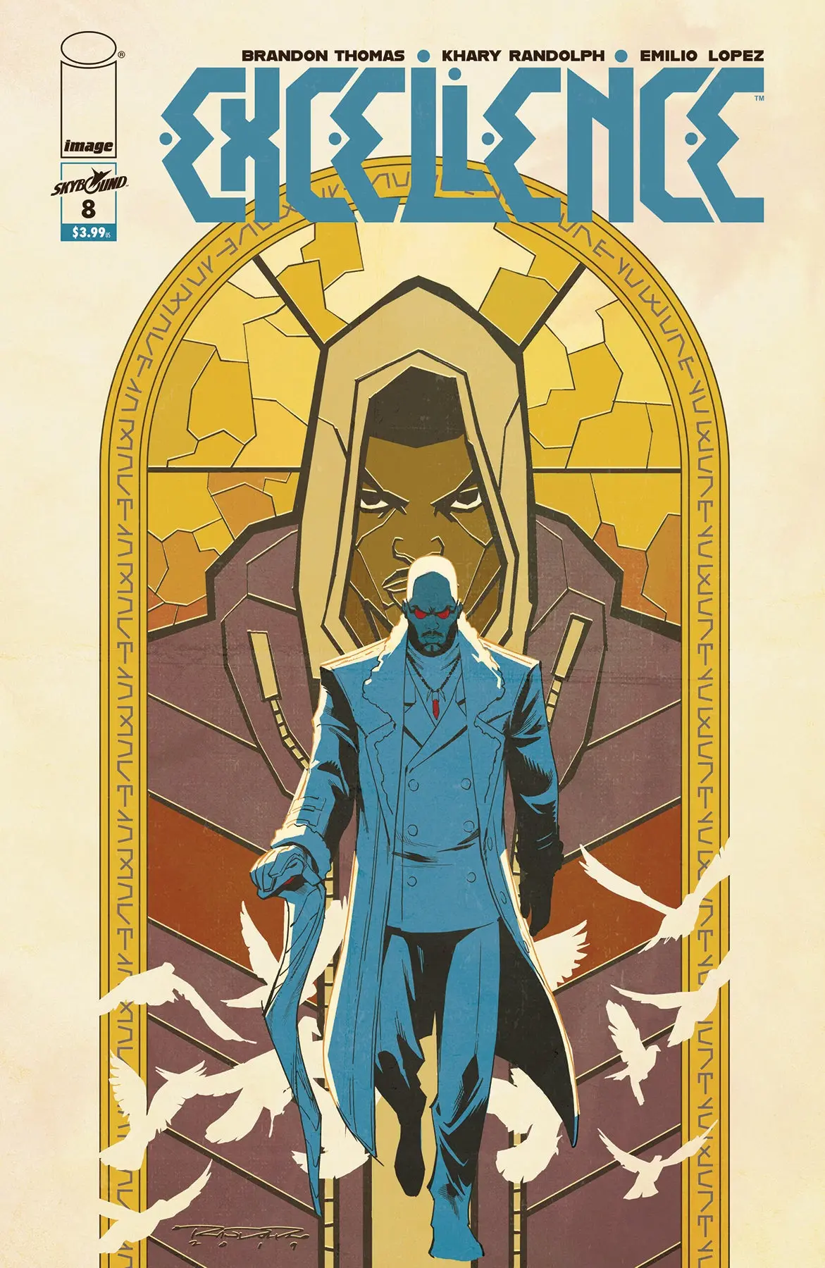 Excellence #8 Cvr A Randolph & Lopez 1