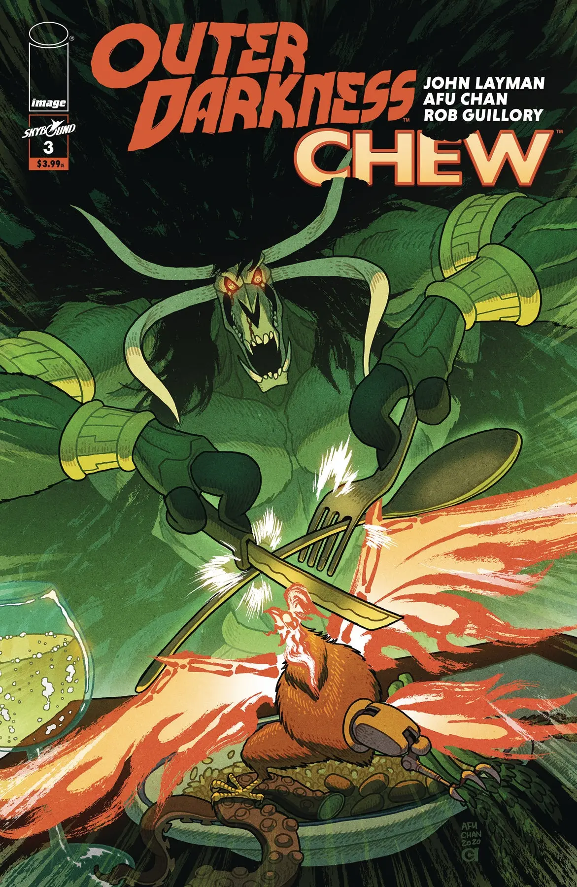 Outer Darkness Chew #3 (Of 3) Cvr A Chan (Mr) 1