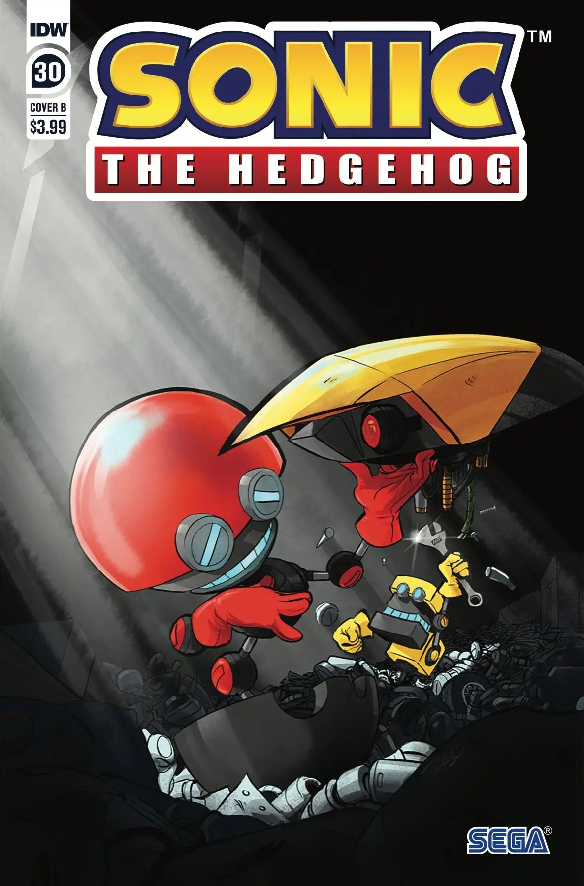 Sonic The Hedgehog #30 Cvr B Skelly 1