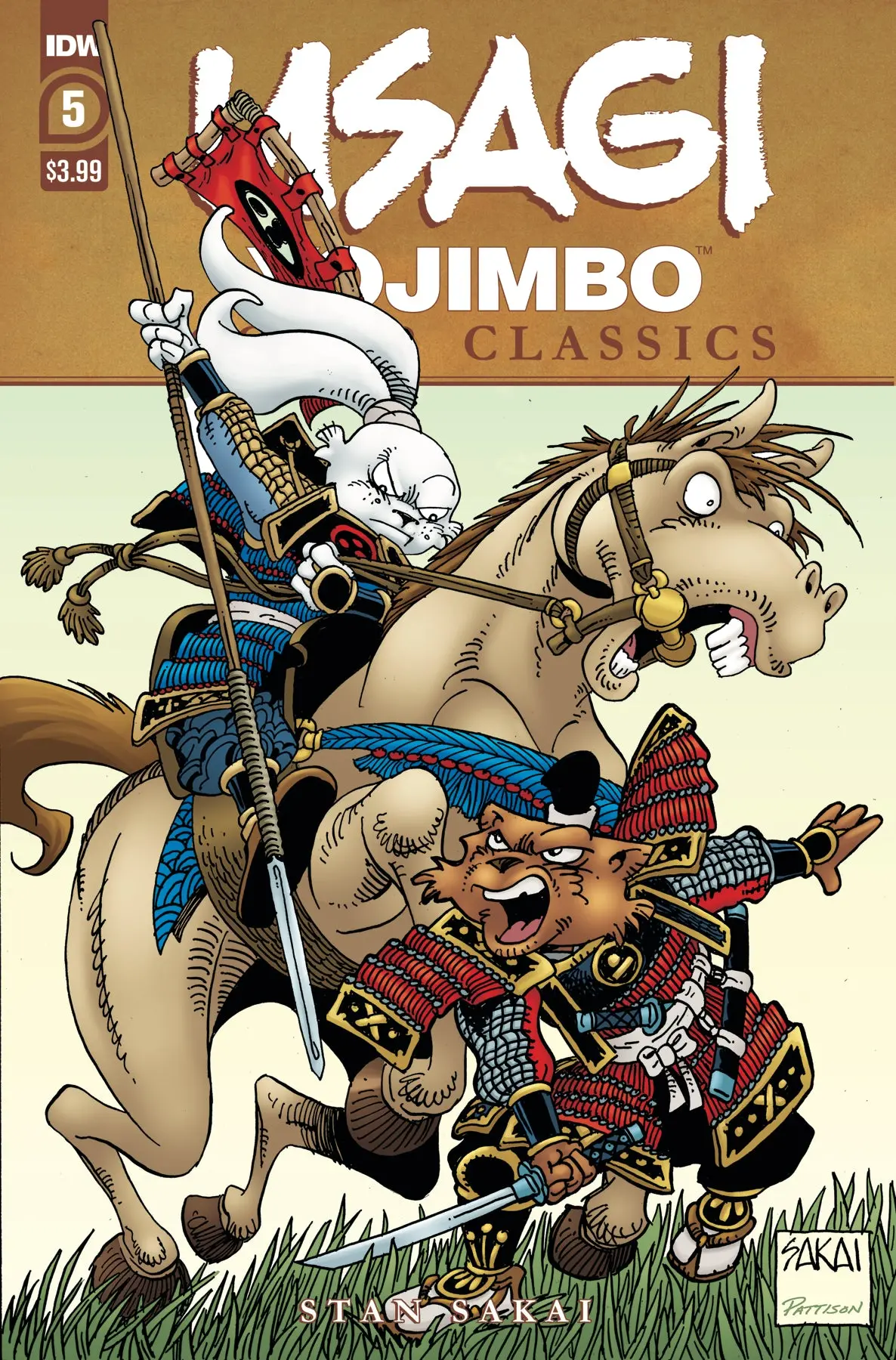 Usagi Yojimbo Color Classics #5 (Of 7) Cvr A Sakai 1