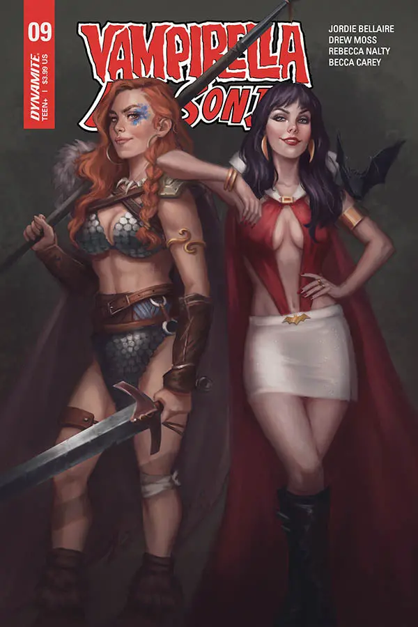 Vampirella Red Sonja #9 Cvr B Sampaio 1