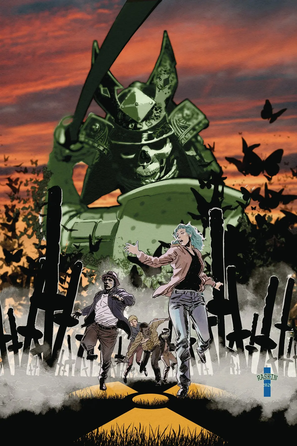 Disaster Inc #2 10 Copy Raskin Incv 1
