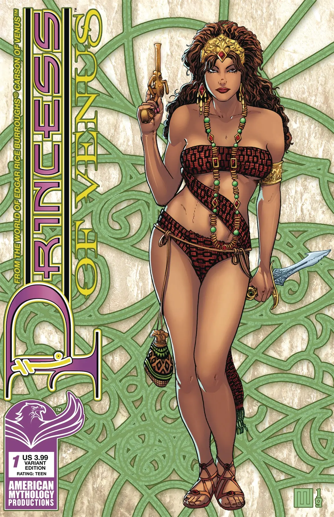 Princess Of Venus #1 Wolfer Venus Rising Cvr 1