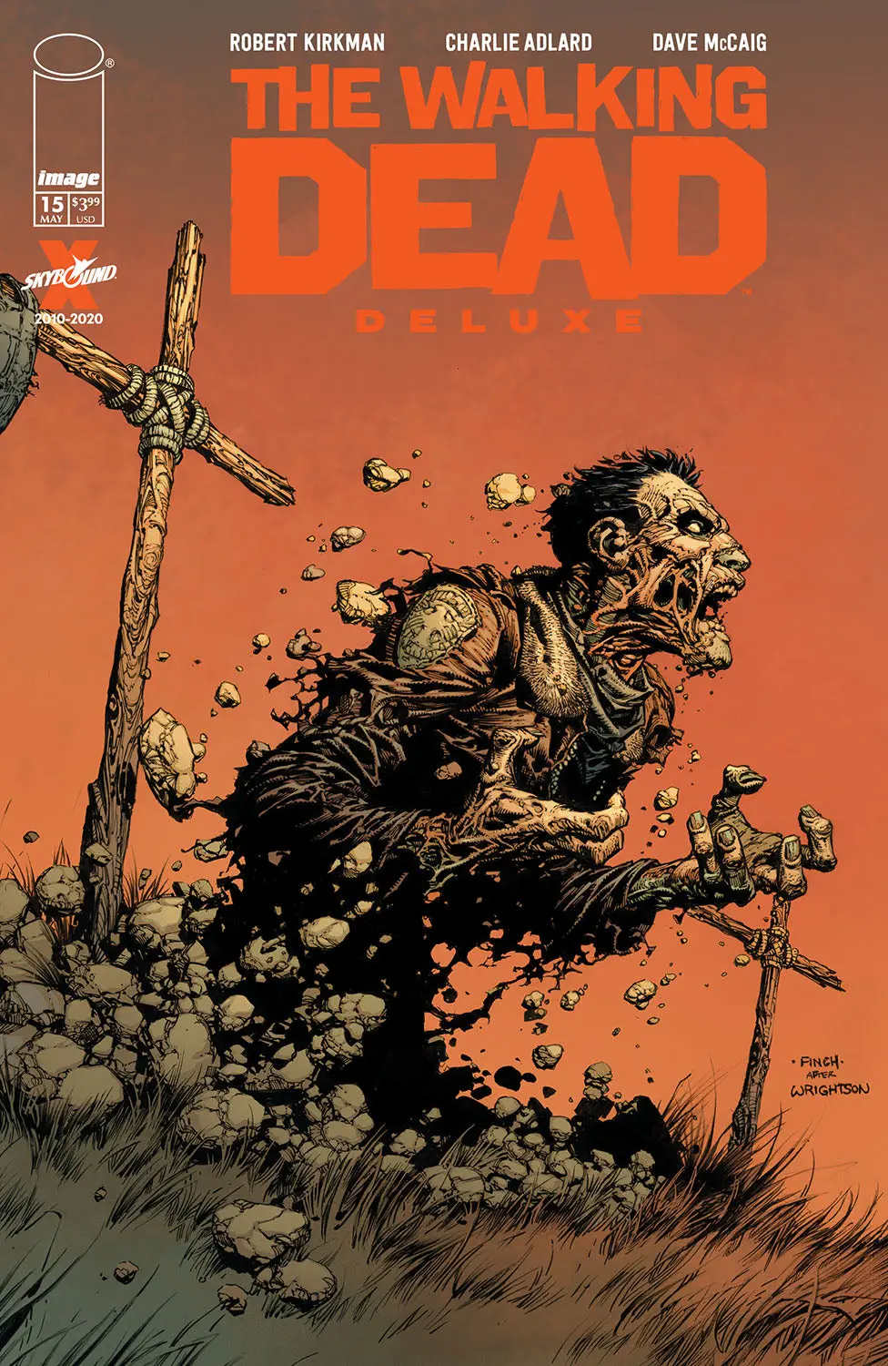 Walking Dead Dlx #15 Cvr A Finch & Mccaig (Mr) 1