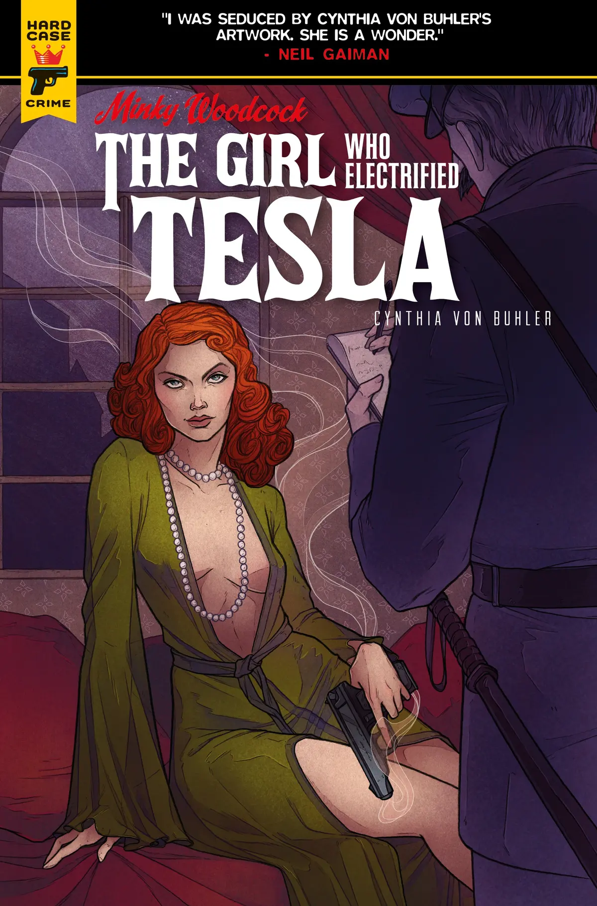 Minky Woodcock Girl Electrified Tesla #2 Cvr A Simeckova (Mr) (Damaged Cover) 1
