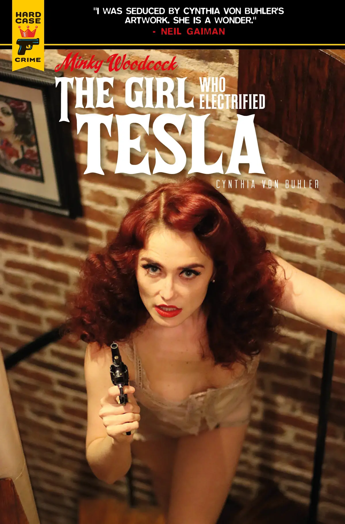 Minky Woodcock Girl Electrified Tesla #2 Cvr B Photo (Mr) 1