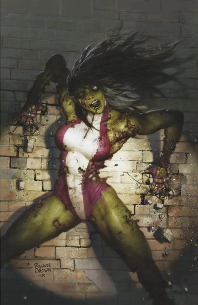 Marvel Zombies Resurrection #1 (Of 4) Ryan Brown Virgin Variant 1
