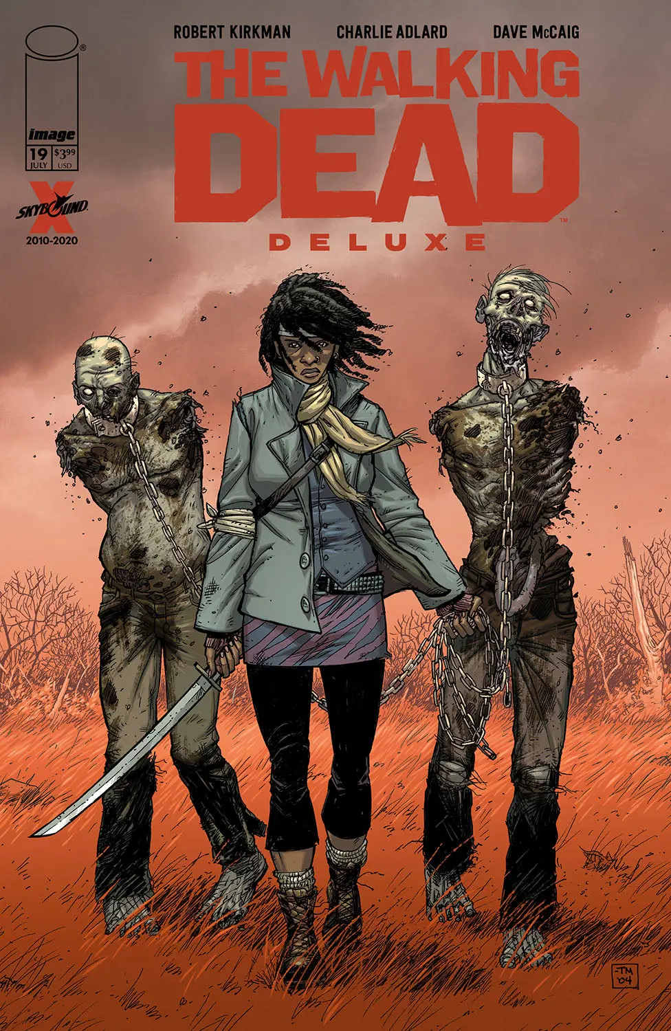 Walking Dead Dlx #19 Cvr B Moore & Mccaig (Mr) 1