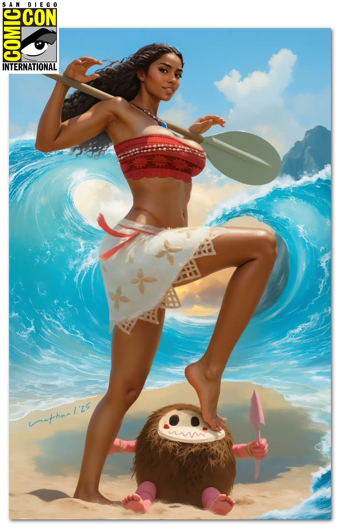 Sdcc Exclusive 'Naughty Navigator' Cvr A Nathan  Lorenzana /50 1