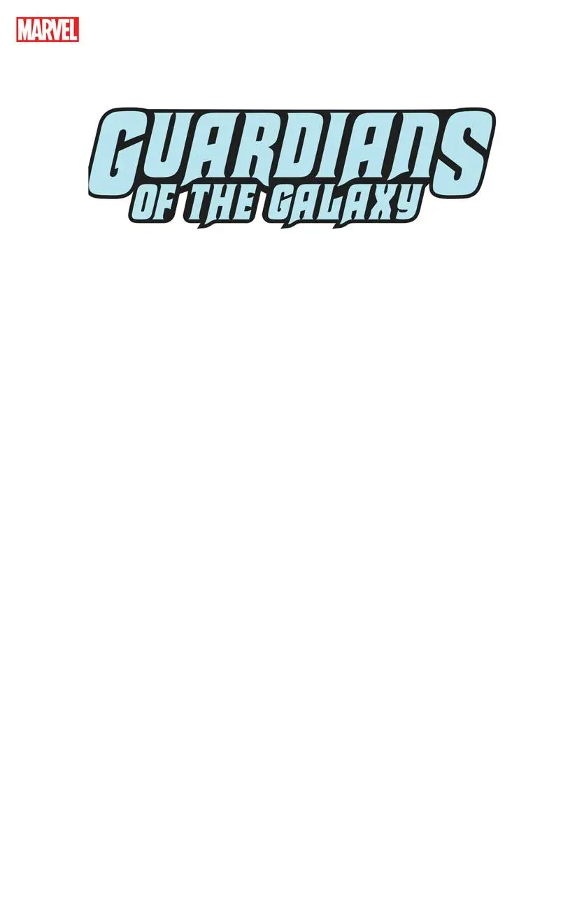 Guardians Of The Galaxy #1 Blank Var 1
