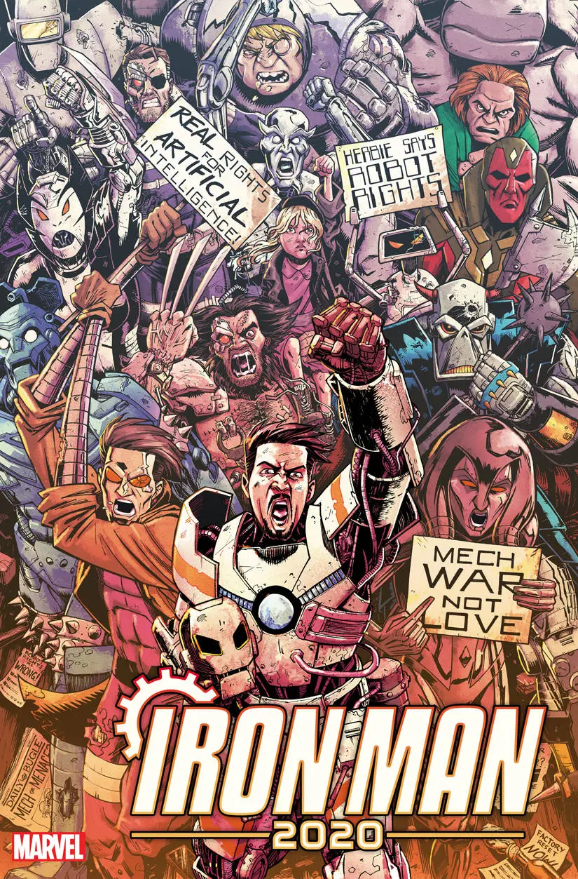 Iron Man 2020 #1 (Of 6) Roche Party Var 1