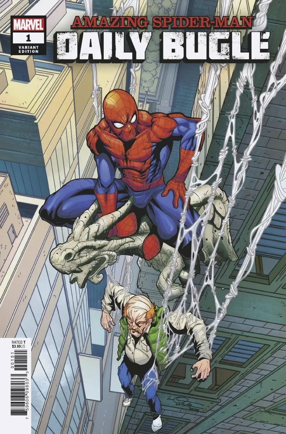 Amazing Spider-Man Daily Bugle #1 (Of 5) Lubera Var 1