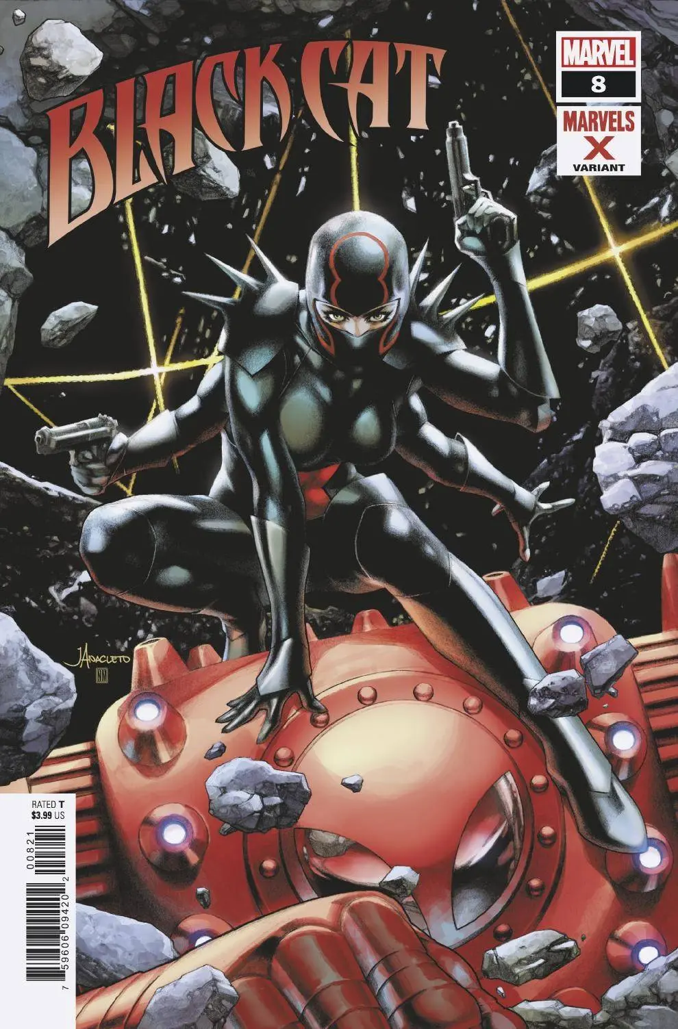 Black Cat #8 Anacleto Marvels X Var 1