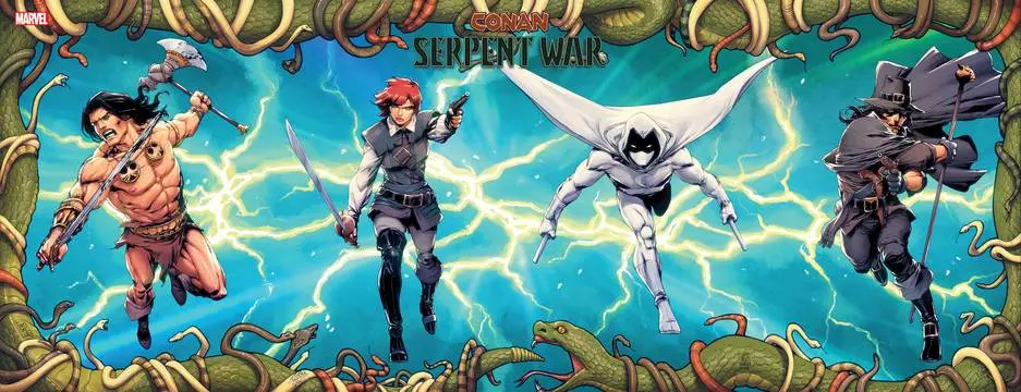 Conan Serpent War #3 (Of 4) Camuncoli Connecting Var 1