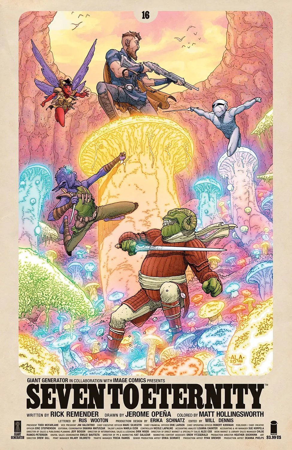 Seven To Eternity #16 Cvr B Araujo (Mr) 1