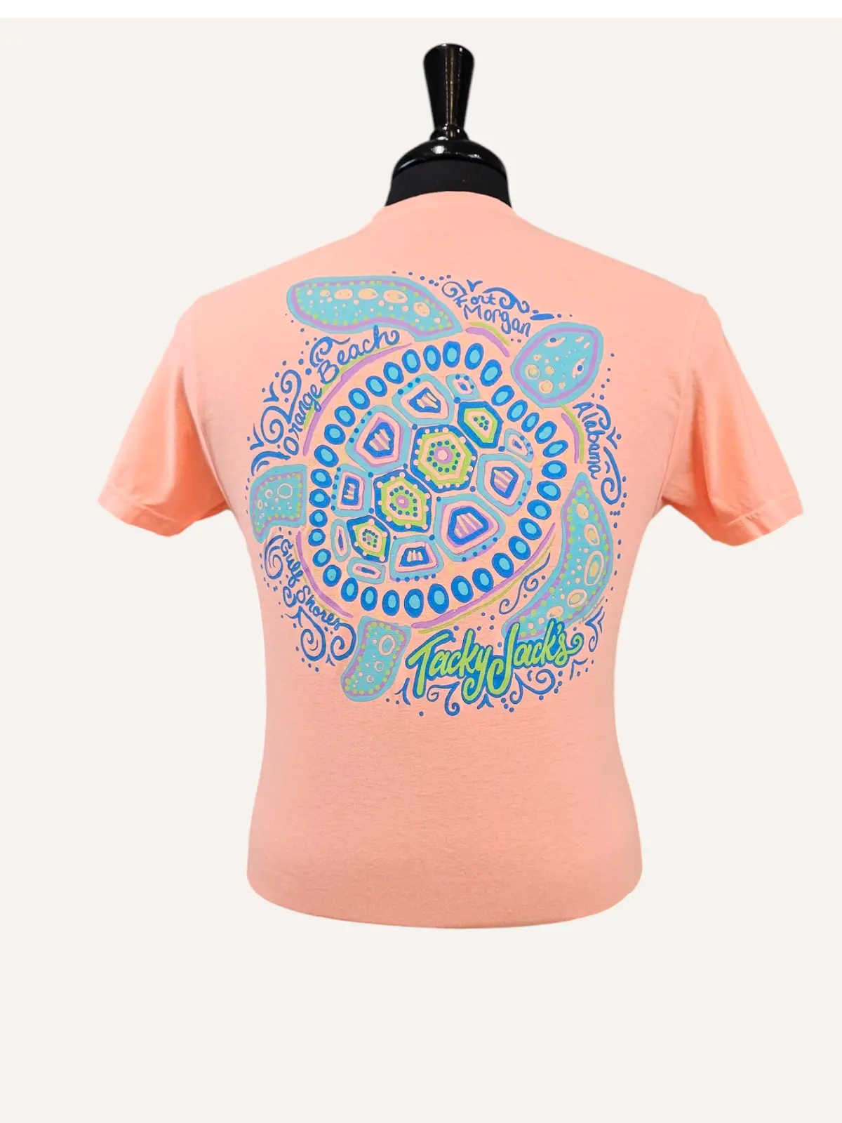 Tacky Jacks "Swirly Turtle" Short Sleeve T-Shirt 1