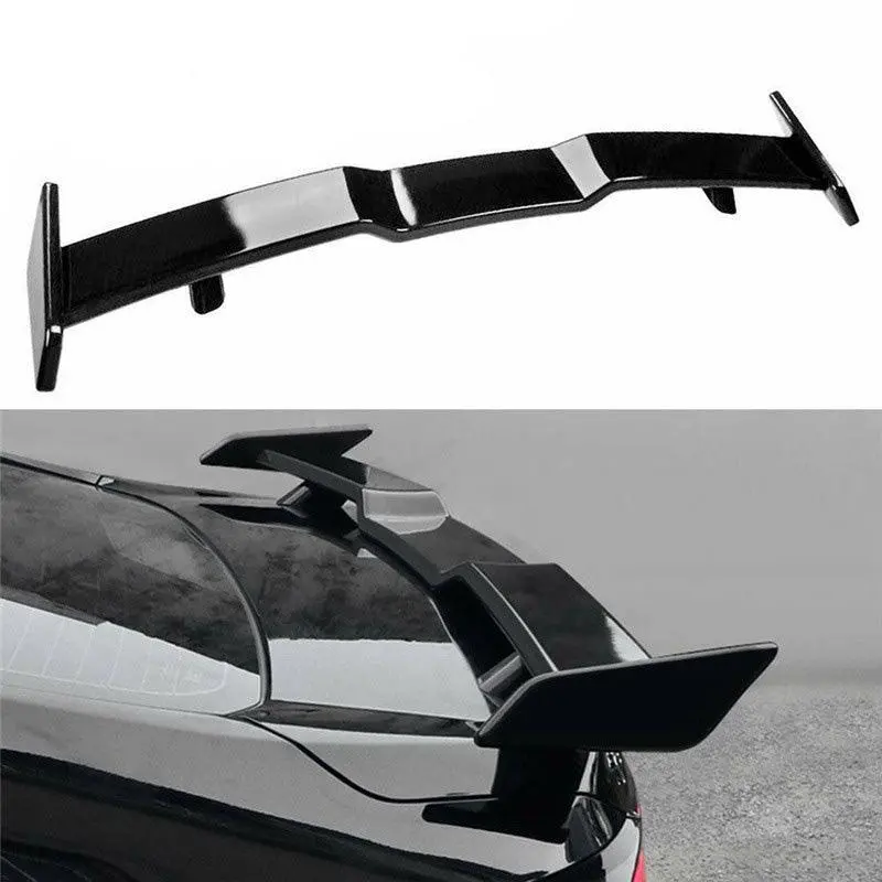 Fit 2018-2023 Honda Accord 10Th Gen Rear Trunk Lip Spoiler Wing (Gloss Black) 1