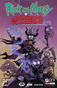 Rick & Morty Vs D&D Ii Painscape #4 Cvr A Little 1