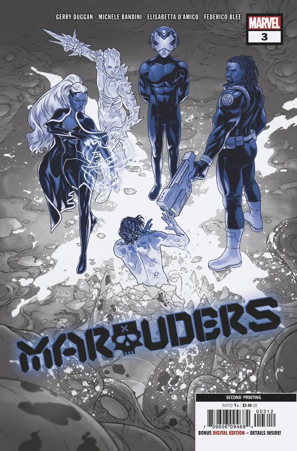 Marauders #3 2Nd Ptg Dauterman Var Dx 1