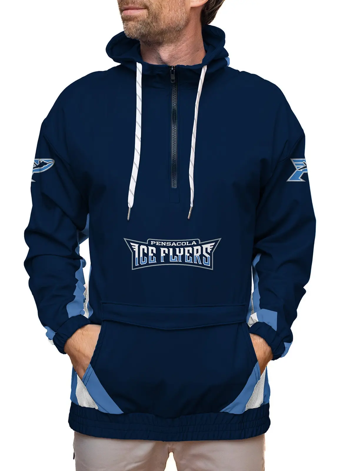 Pensacola Ice Flyers Hockey Windbreaker 1