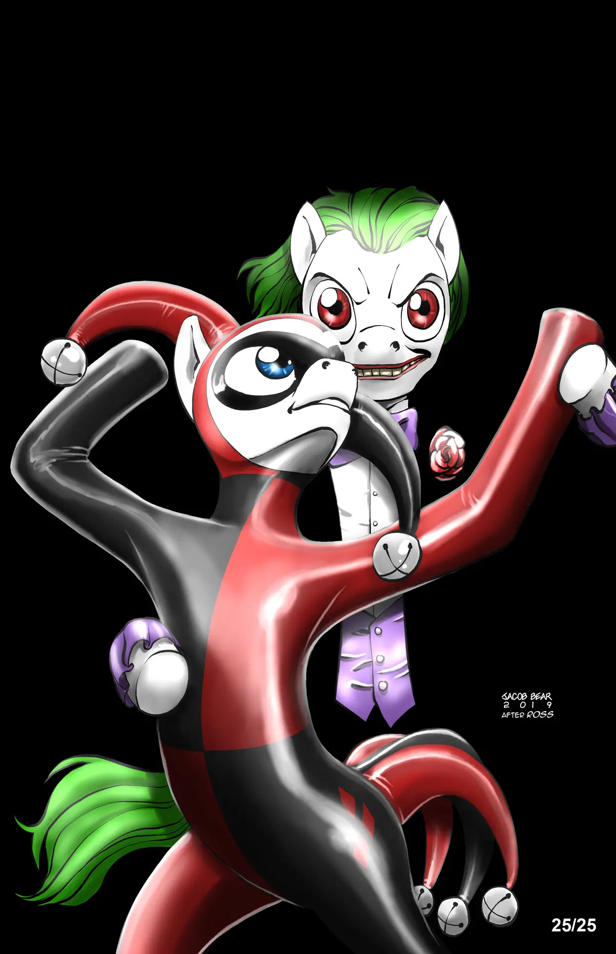 My Nightmarish Little Venomous Ponies #1 Nycc 2019 Collector Cave Virgin Variant 1