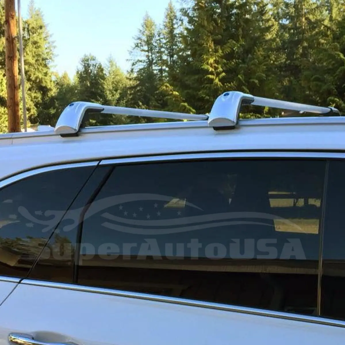 Fit 2016-2022 Lexus Rx350 Sliver Baggage Luggage Crossbar 1