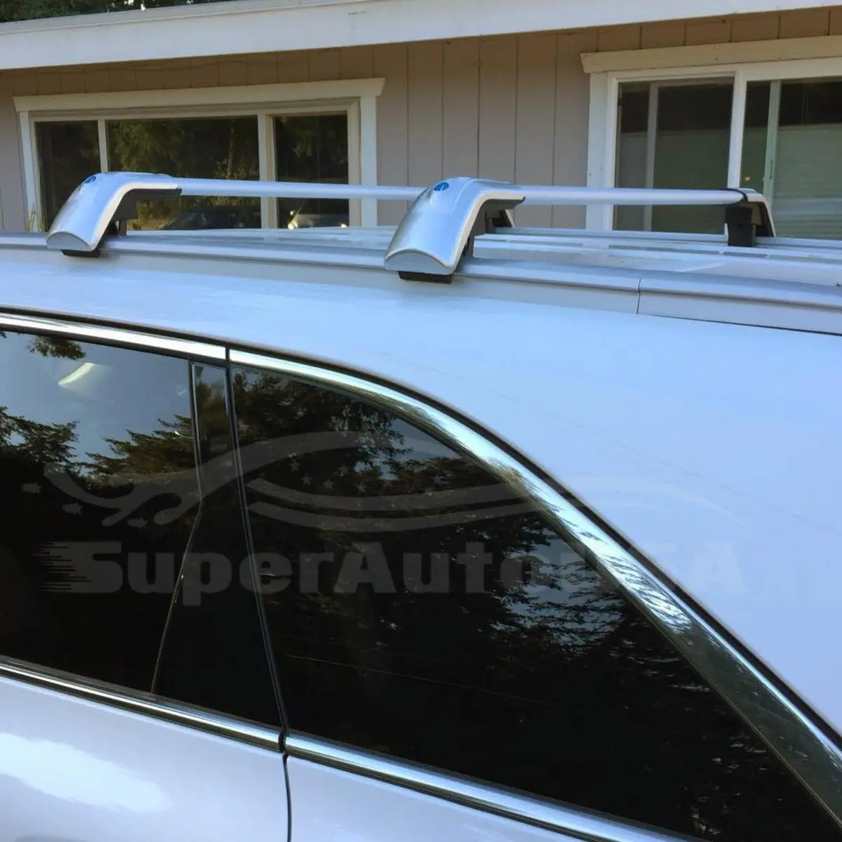 For Sportage 2016-2018 Baggage Luggage Cross Bar Crossbar Sliver Top Roof Rack 1
