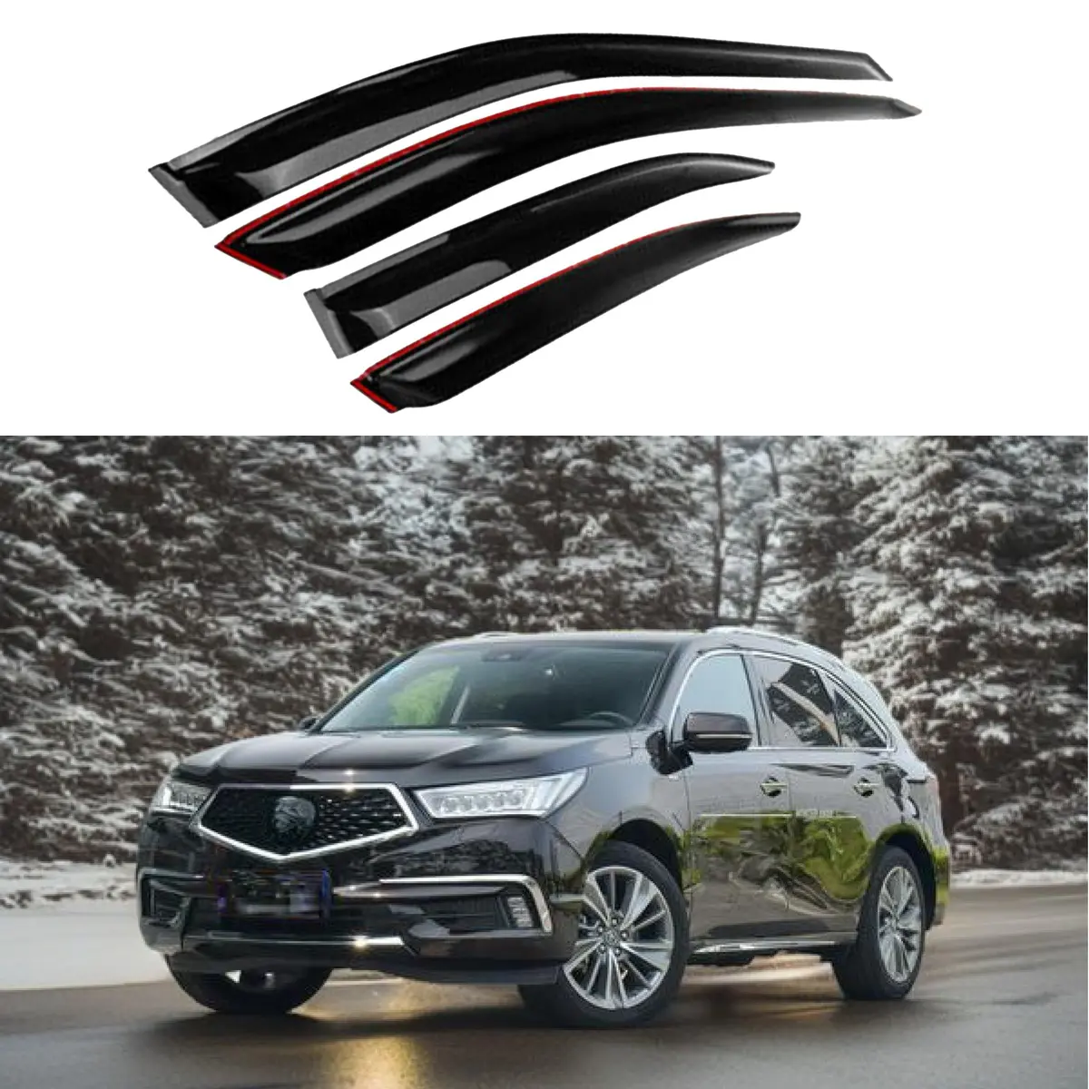 For Acura Mdx 2014-2020 Window Visor 1