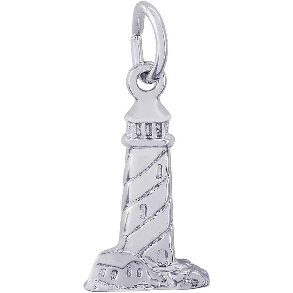 Sterling Silver Coastal Lighthouse Charm 1