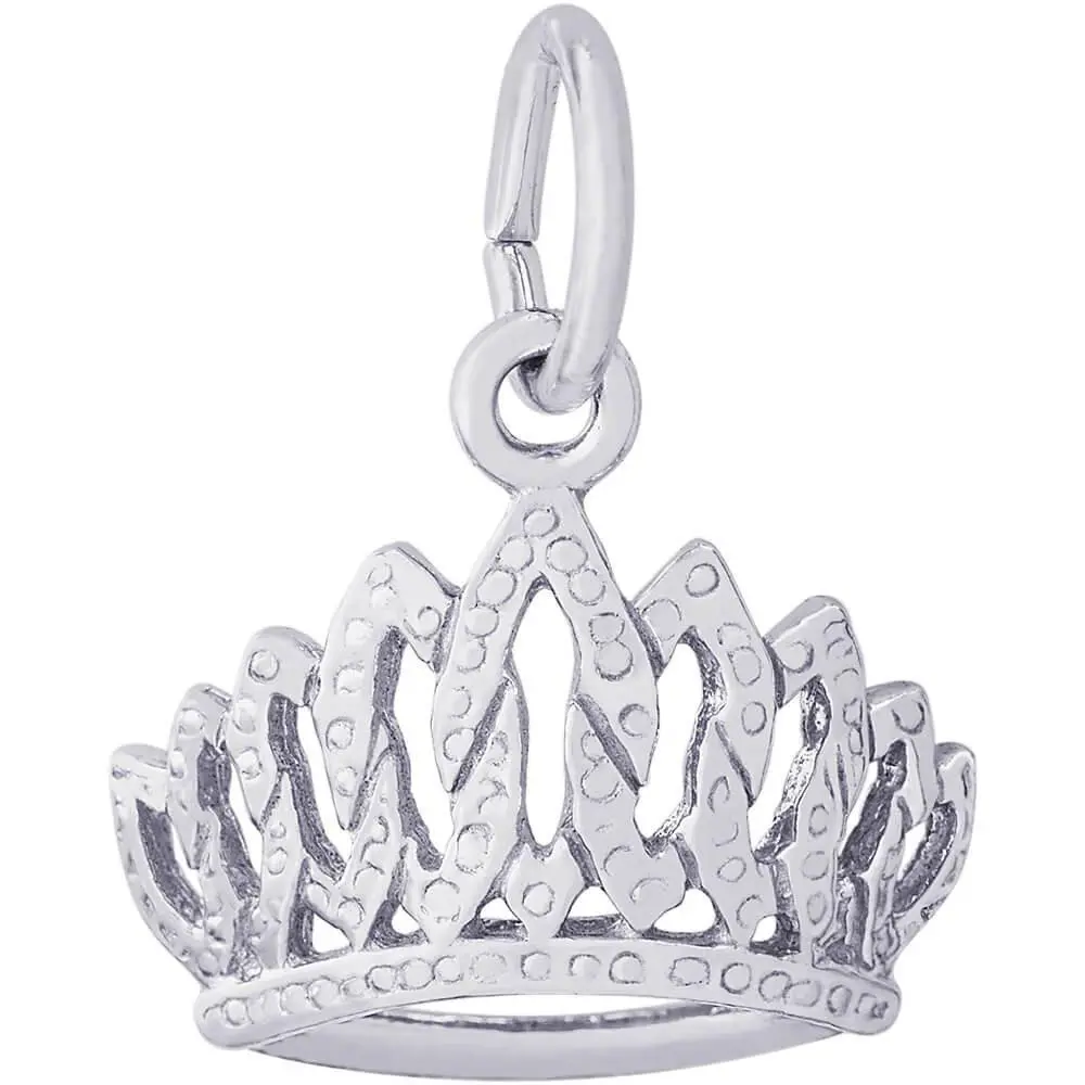 Sterling Silver Tiara Charm 1