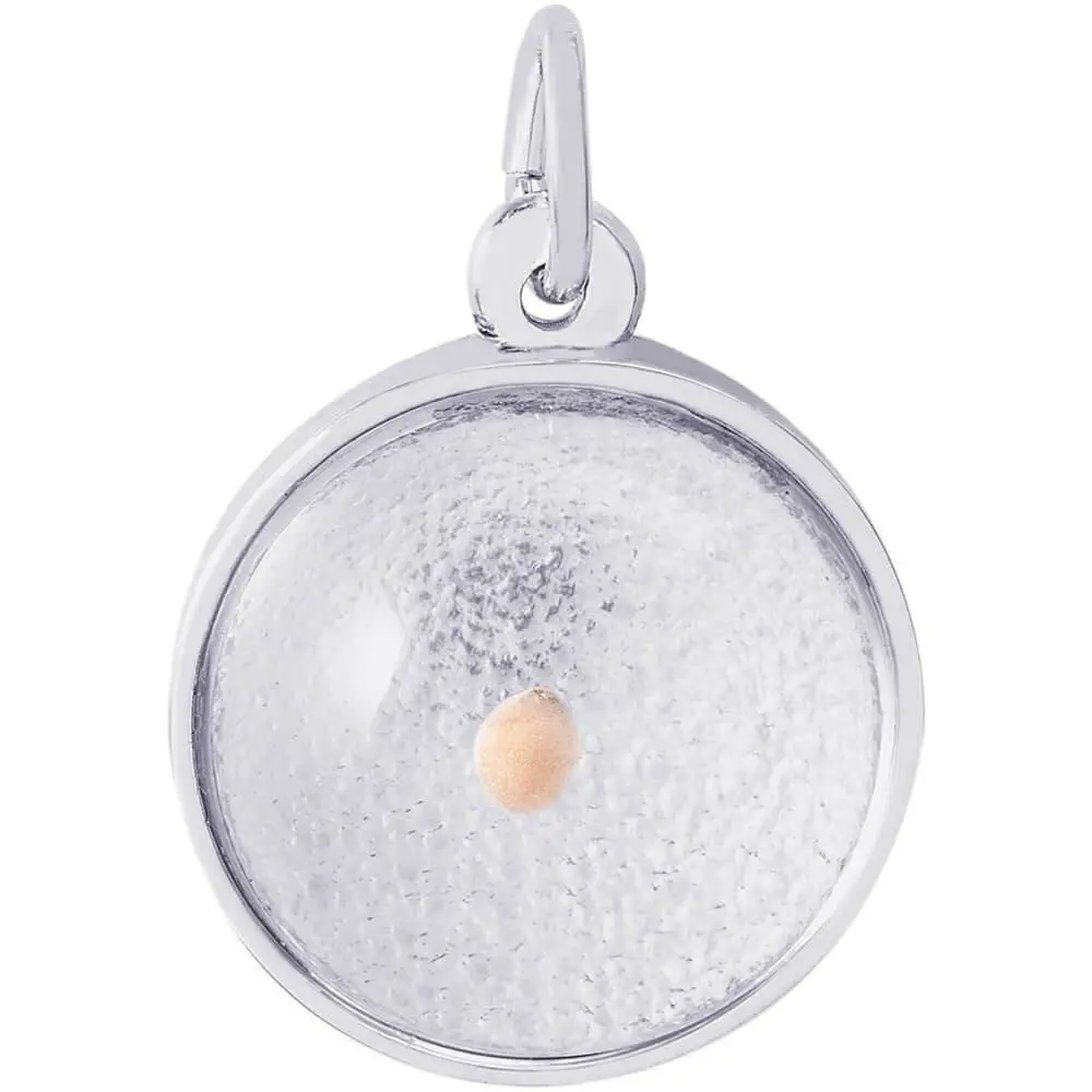 Sterling Silver Mustard Seed Charm 1