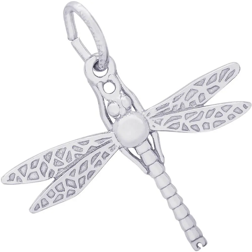 Sterling Silver Dragonfly Charm 1