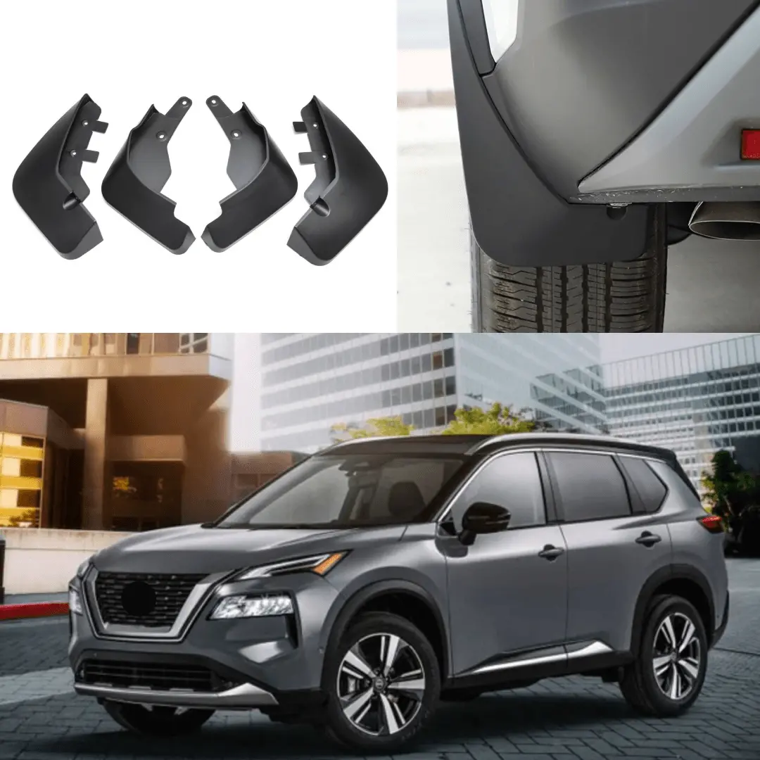 Fit 2021-2024 Nissan Rogue Mudguard Mud Flap Splash Guard Fender Mudflap Trim 1