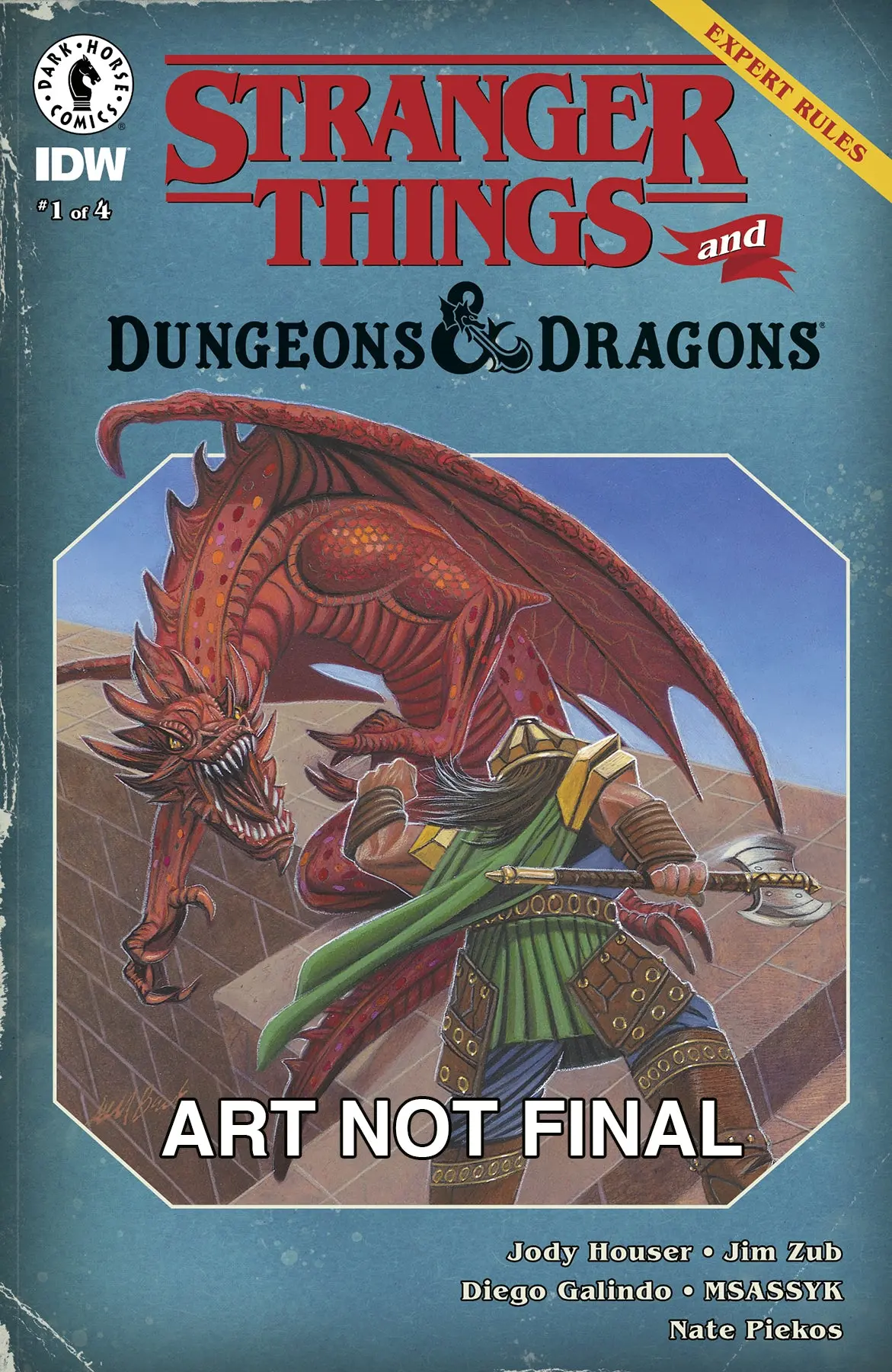 Stranger Things D&D Crossover #1 Cvr D Beck 1