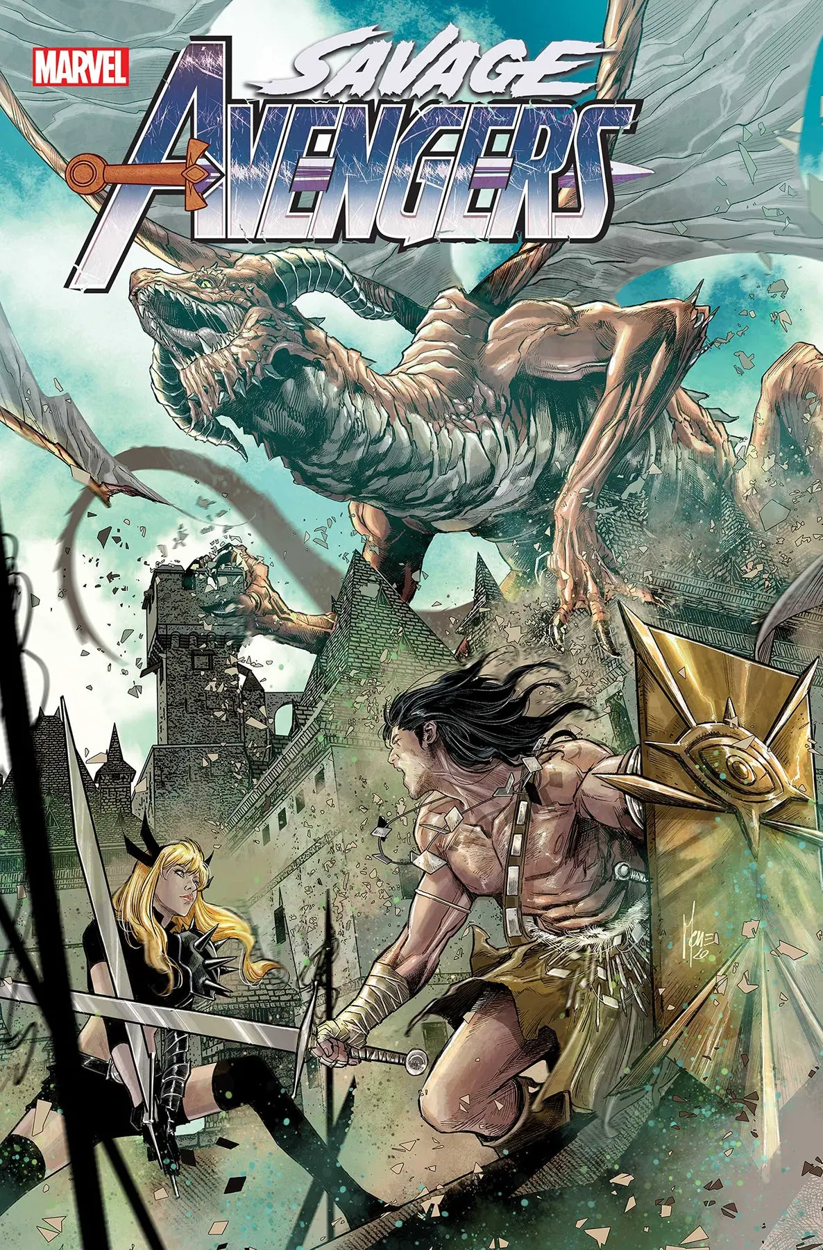 Savage Avengers #14 Checchetto Var 1
