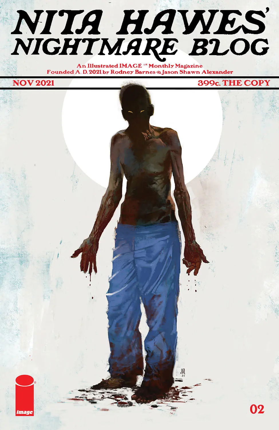 Nita Hawes Nightmare Blog #2 Cvr B Alexander (Mr) 1