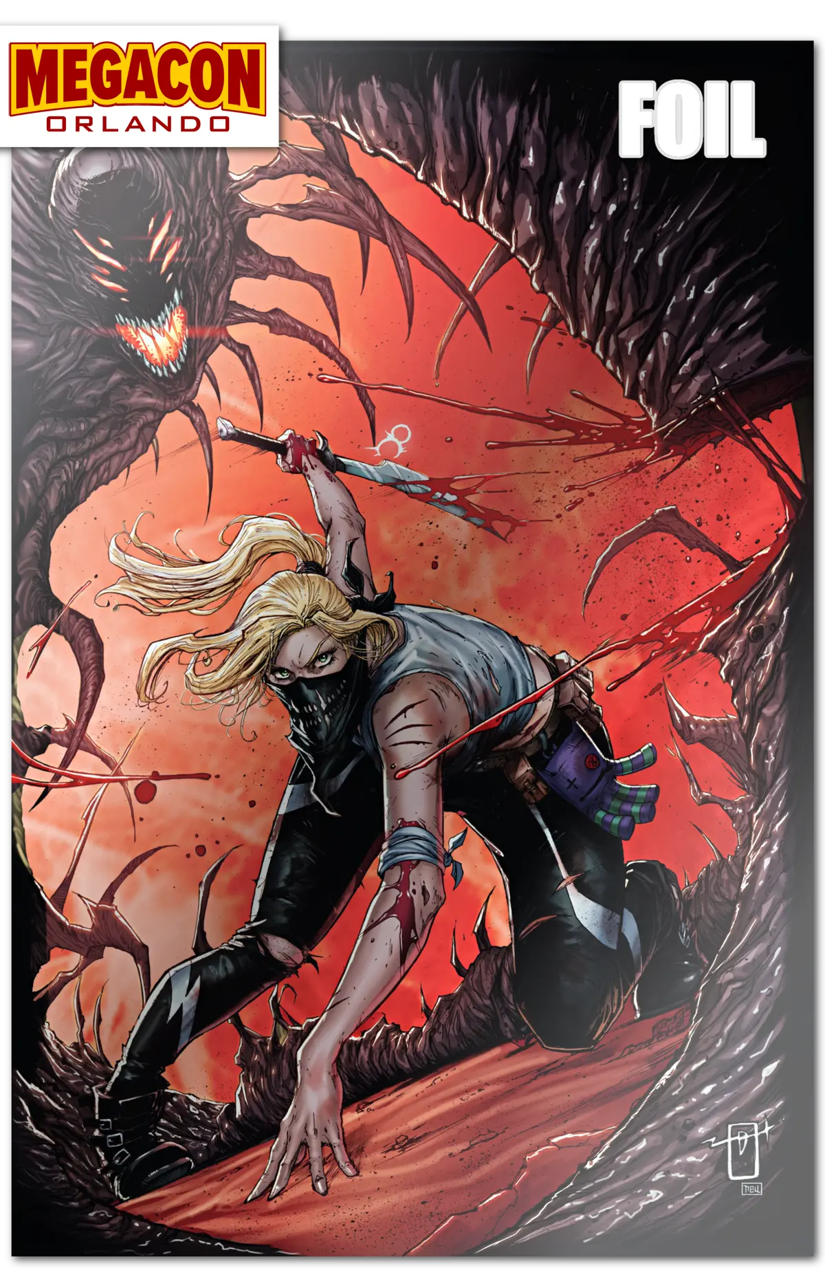 **Friday 7Pm Est**  2026 Megacon Exclusive Something Is Killing The Children #1 Virgin Foil Jonathan Uribe /200 1