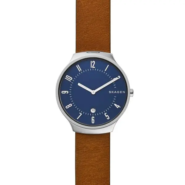 Grenen Brown Leather Watch 1
