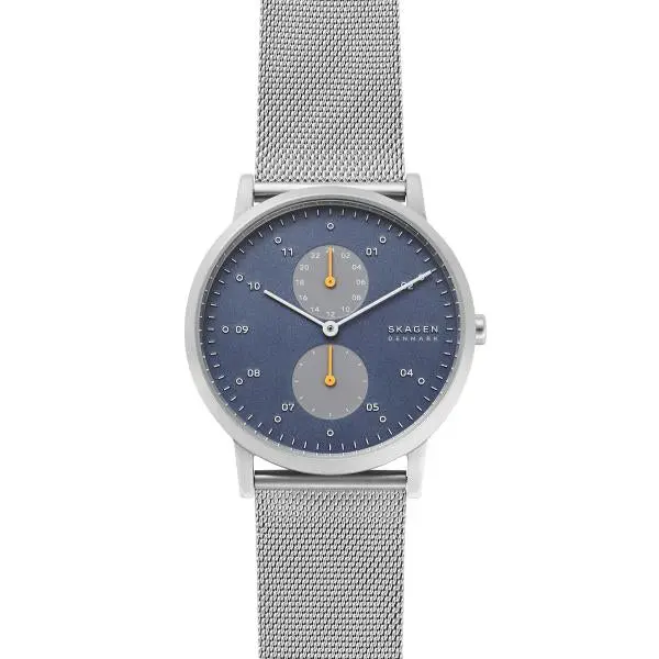 Skagen Kristoffer Silver Steel-Mesh Watch 1