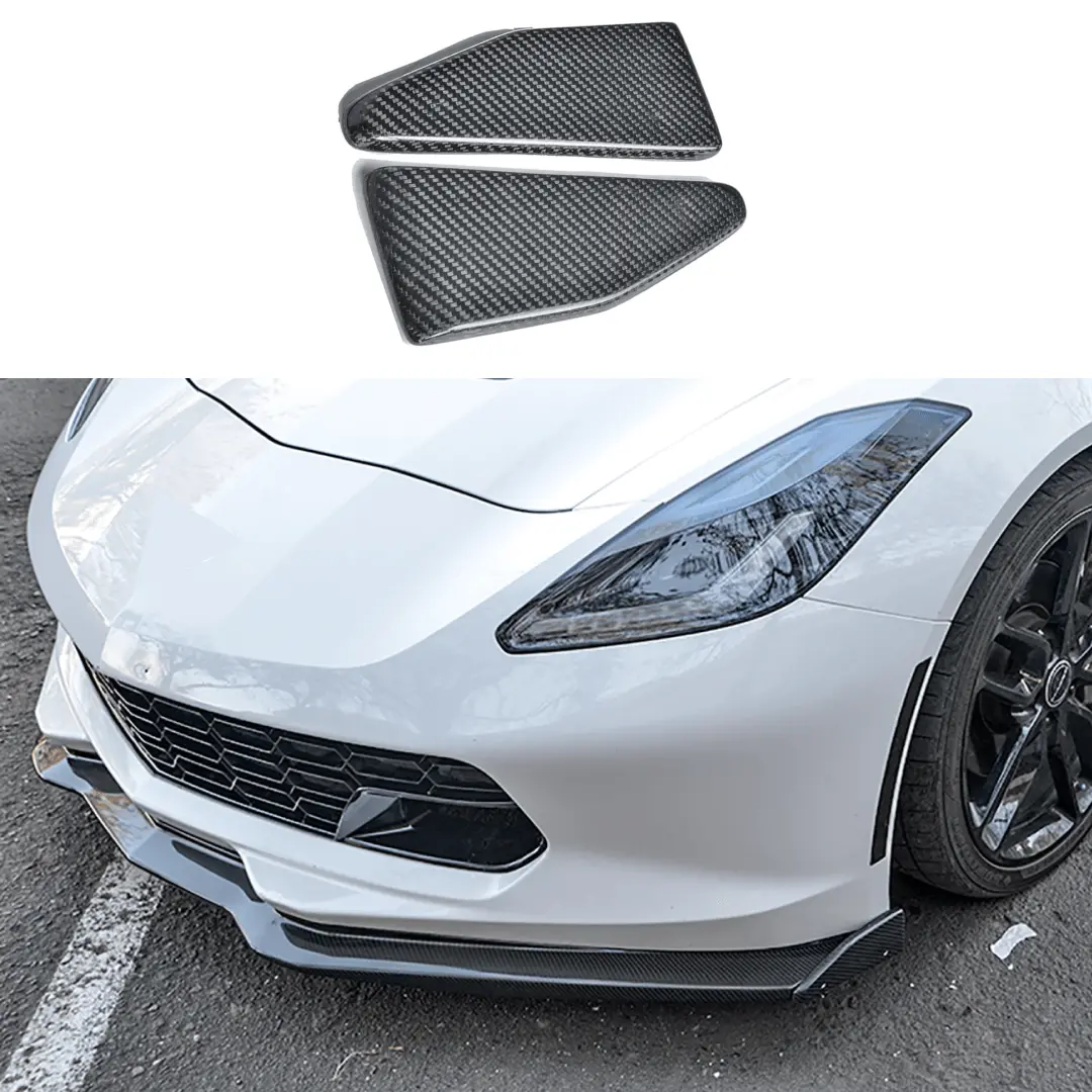 Fits 2014-2019 Chevrolet Corvette C7 Stage 2 Front Side Extension 1