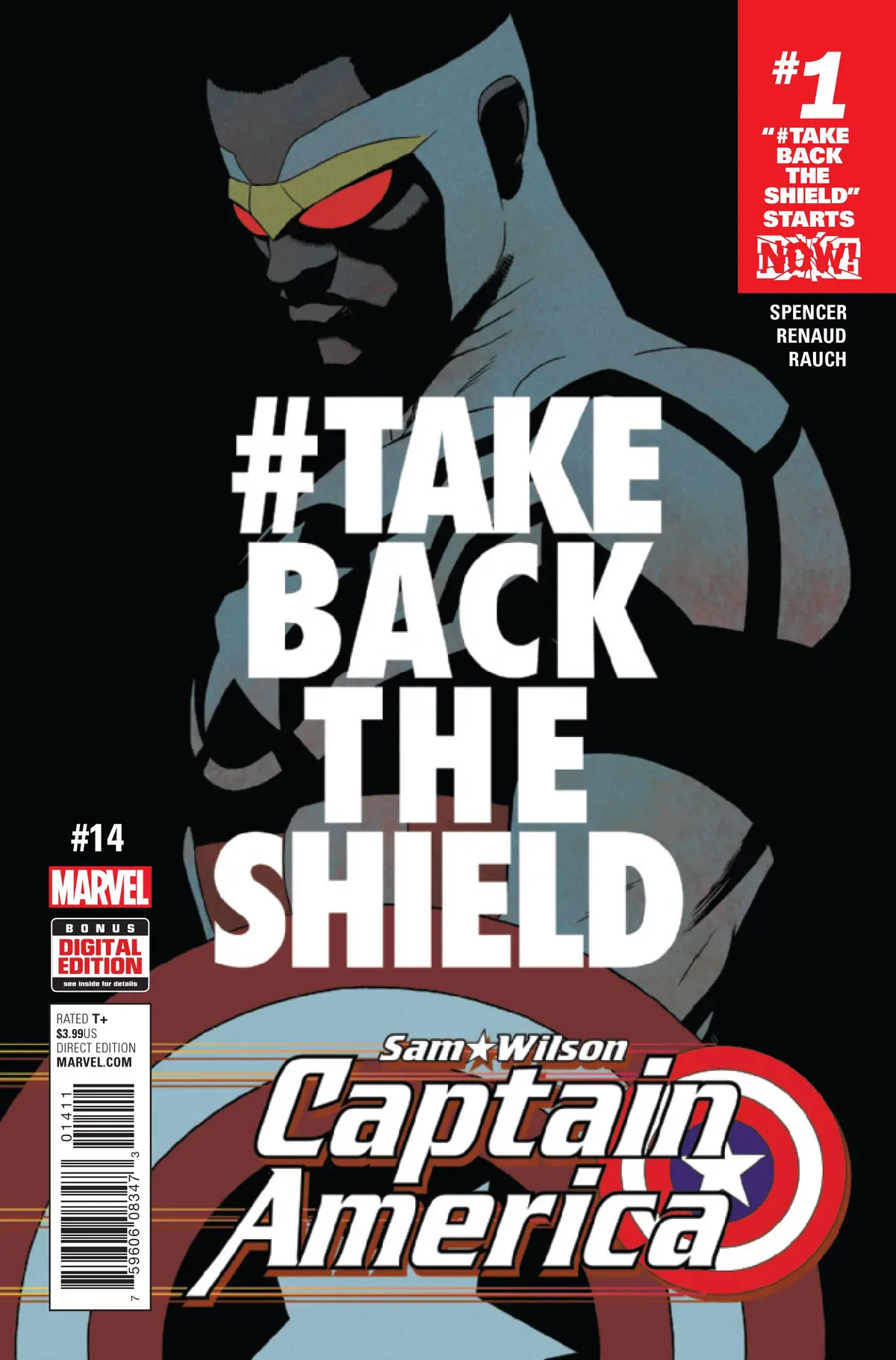 Captain America Sam Wilson #14 Now 1