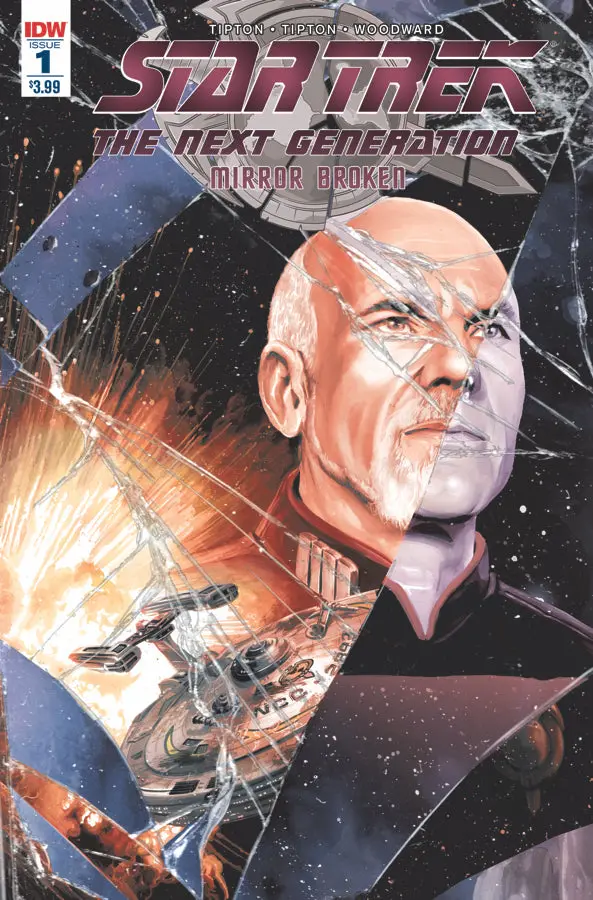 Star Trek The Next Generation Mirror Broken #1 2Nd Print 1